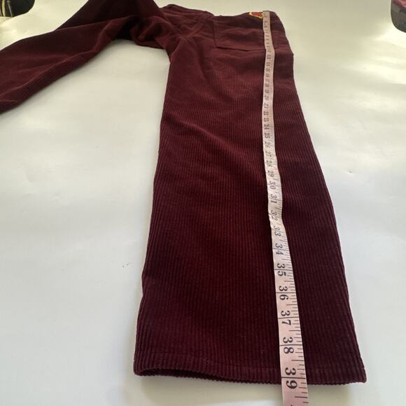 Empyre Corduroy Pant Red Mens 30x28 Casual Skate Streetwear Y2K - Picture 10 of 13